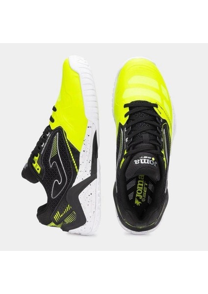 Set 2531 Siyah Sarı Toprak Kort Erkek Tenis Ayakkabısı TSETS2531C fırsatları