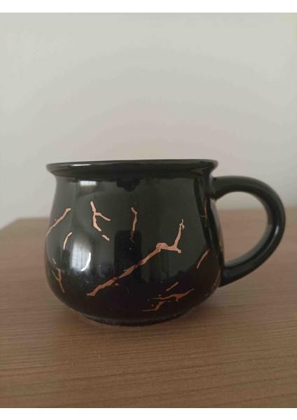 Yaldızlı Renkli Kupa Siyah