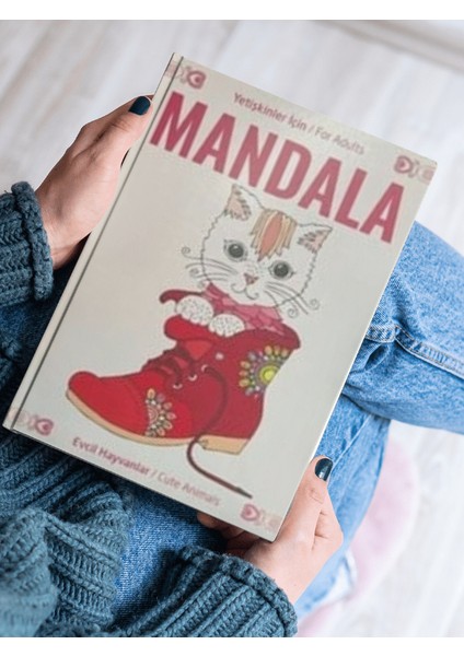 Yetişkinler Için Mandala Evcil Hayvanlar Seti