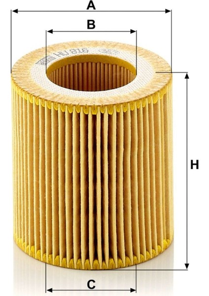 YAĞ FİLTRESİ BMW X5 (F15, F85) xDrive 40e 08.2015 - 07.2018 1997 cm3 313 hp fırsatları