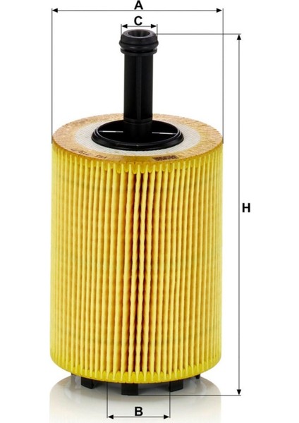 Yağ Filtresi Audı A2 (8z0) 1.4 Tdı 11.2003 - 08.2005 1422 Cm3 90 Hp fiyatları
