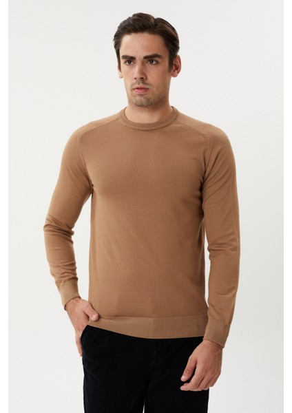 3637 Bisiklet Yaka Tüylenmez Merserize Kazak