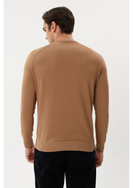 3637 Bisiklet Yaka Tüylenmez Merserize Kazak fırsatları