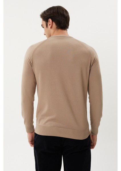 3637 Bisiklet Yaka Tüylenmez Merserize Kazak modelleri