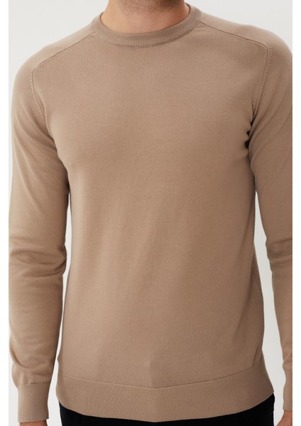 3637 Bisiklet Yaka Tüylenmez Merserize Kazak fırsatları