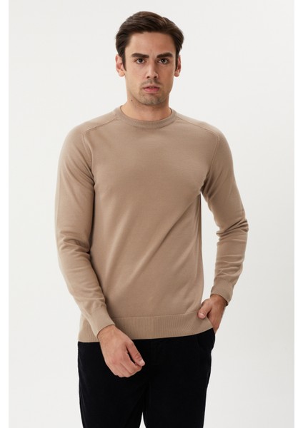 3637 Bisiklet Yaka Tüylenmez Merserize Kazak