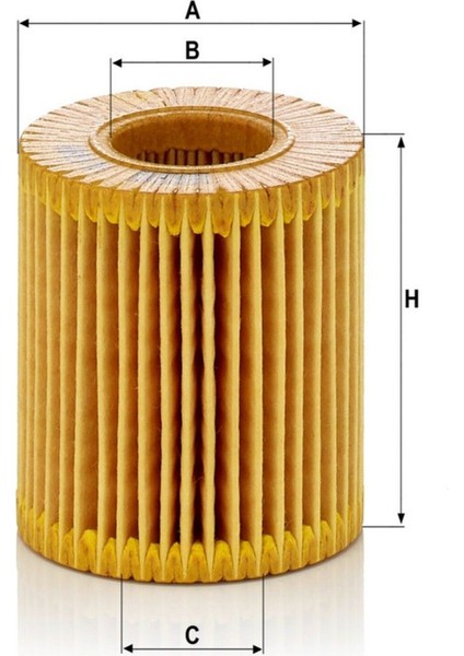 YAĞ FİLTRESİ TOYOTA Yaris III Hatchback (XP13) 1.3 09.2011 - ... 1329 cm3 99 hp fiyatları