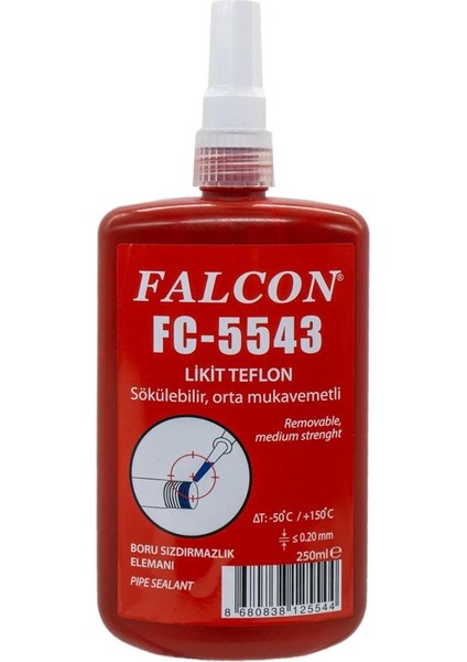 FC-5543250 Boru Sızdırmazlık Sıvı Teflon 250ml