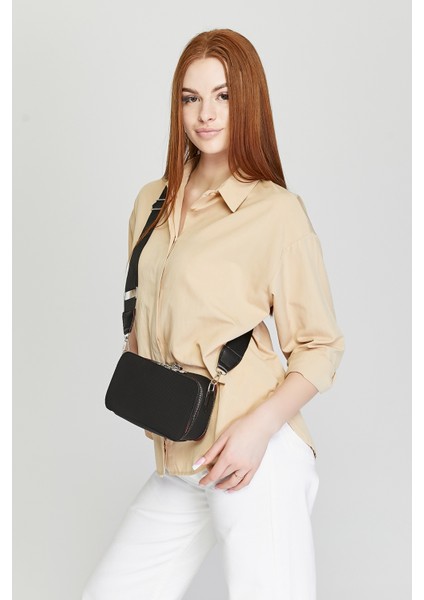 Kadın Üç Bölmeli Ayarlanabilir Çarpraz Kolon Askılı Omuz Çantası fiyatları