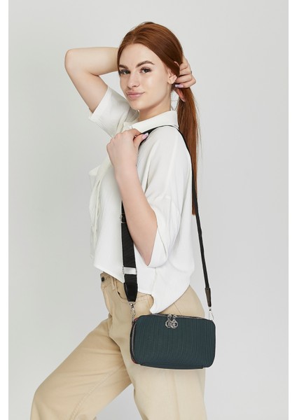 Kadın Üç Bölmeli Ayarlanabilir Çarpraz Kolon Askılı Omuz Çantası modelleri