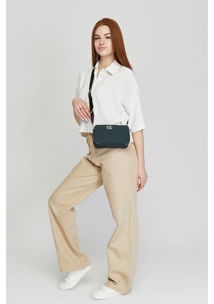 Kadın Üç Bölmeli Ayarlanabilir Çarpraz Kolon Askılı Omuz Çantası indirimleri