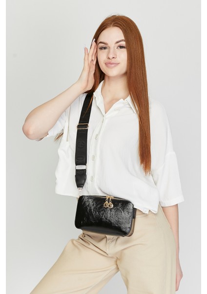 Kadın Üç Bölmeli Ayarlanabilir Çarpraz Kolon Askılı Omuz Çantası modelleri