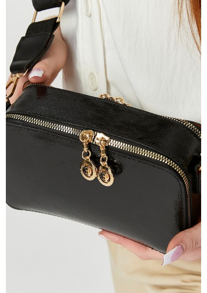 Kadın Üç Bölmeli Ayarlanabilir Çarpraz Kolon Askılı Omuz Çantası fırsatları