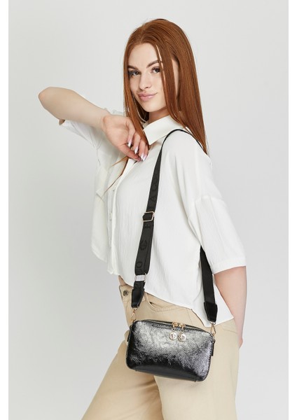 Kadın Üç Bölmeli Ayarlanabilir Çarpraz Kolon Askılı Omuz Çantası indirimleri