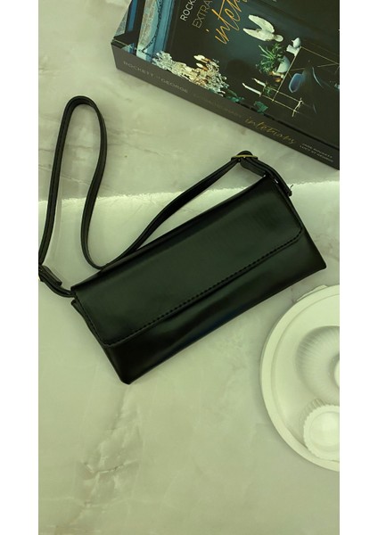 ZR Model Siyah El ve Omuz Çantası