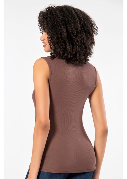 Erdem Weweus Kahve Viskon Kaşkorse Balıkçı Yaka T-Shirt fiyatları