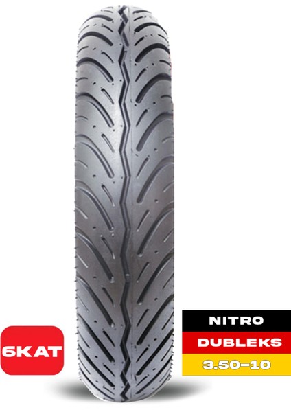 3.50-10 Nitro Dubleks Motosiklet Lastik