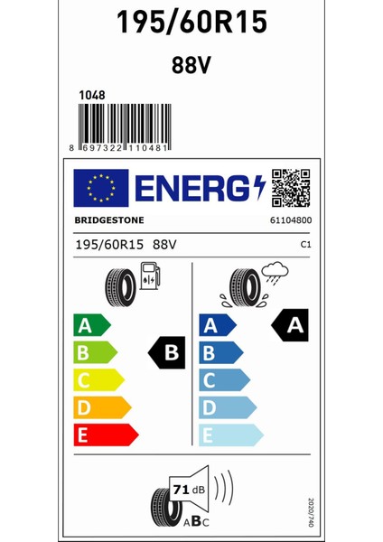 195/60 R15 88V Turanza T005 Oto Yaz Lastiği (Üretim Yılı :2025) fiyatları