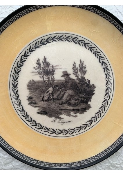 Vintage Dekoratif Duvar Tabaği Bahçe Balkon Mutfak Salon Duvar Süsü NO:126