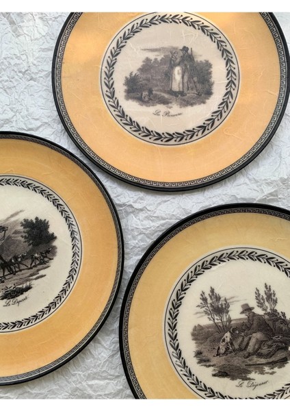 Vintage Dekoratif Duvar Tabaği Bahçe Balkon Mutfak Salon Duvar Süsü NO:126