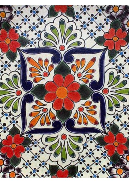 Dekoratif Duvar Tabağı Mutfak Bahçe Balkon Süsü Desenli Çiçekli Renkli Mandala Etnik Tabak No:36