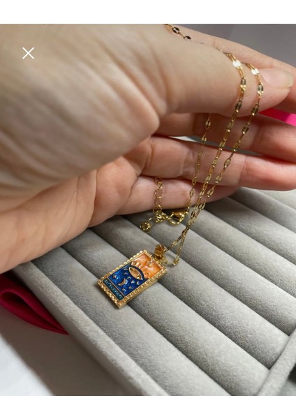 Pervin Accessories Tarot Kolye Çelik modelleri