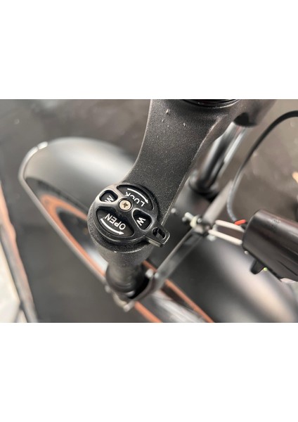 Cruıser - 26" - Fat Bike 17' - 7 Vites - Elektrikli - Mat Siyah-Kahverengi