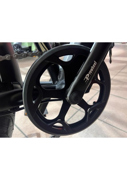 Cruıser - 26" - Fat Bike 17' - 7 Vites - Elektrikli - Mat Siyah-Kahverengi
