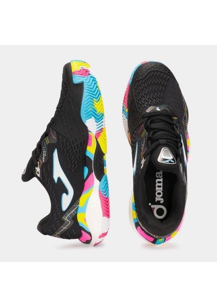 Smash Men 2591 Negro Multicolor Toprak Kort Erkek Tenis Ayakkabısı TSMAS2591C fırsatları