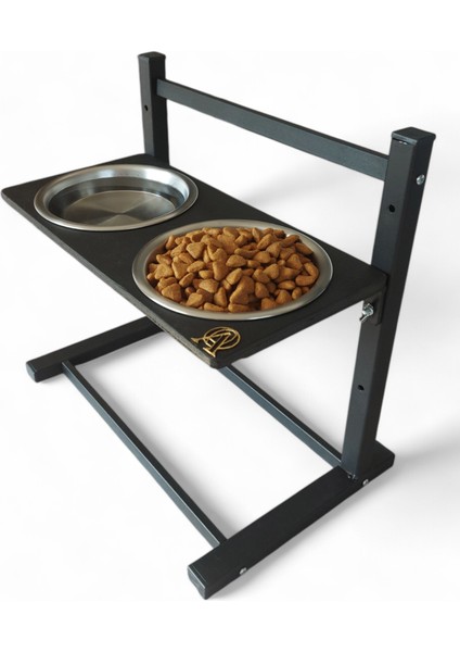 Büyük ve Orta Boy Köpekler Için Ayarlanabilir 3 Yükseklikli Paslanmaz Çelik Mama ve Su Kabı Standı modelleri