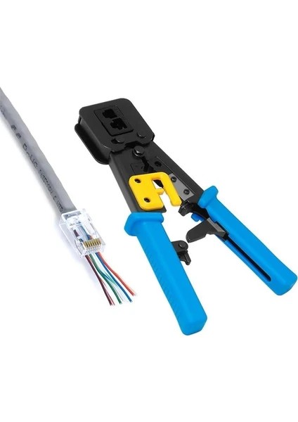 Frısby FNW-58ECT EZRJ45 Yeni Nesil ve RJ11 Sıkma Pensesi