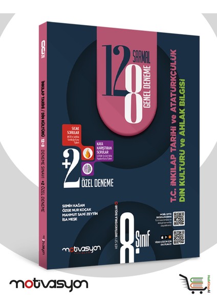 Motivasyon 8. Sınıf Tc Inkilap Tarihi ve Atatürkçülük Din Kültürü ve Ahlak Bilgisi Denemesi fiyatları