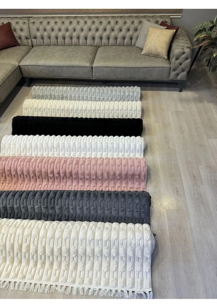 Tavşan Tüyü Yumuşak Keçeleşmez Kaymaz Dekoratif Bella Ithal Kalite Post Halı modelleri