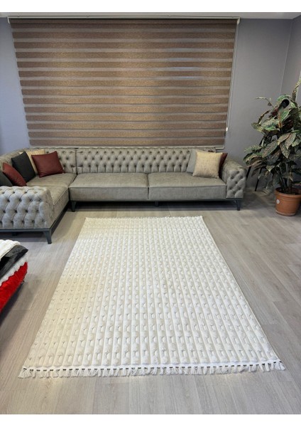 Tavşan Tüyü Yumuşak Keçeleşmez Kaymaz Dekoratif Bella Ithal Kalite Post Halı