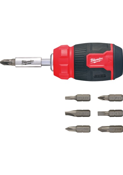 Multi Uç Kompakt Tornavida 8 Parça 4932492807