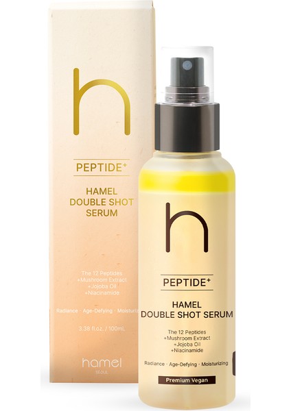 Double Shot Serum 12 Tip Peptid Premium Vegan Mist Serum Kore 100ml fiyatları