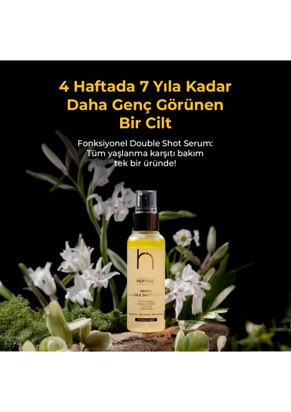 Double Shot Serum 12 Tip Peptid Premium Vegan Mist Serum Kore 100ml indirimleri