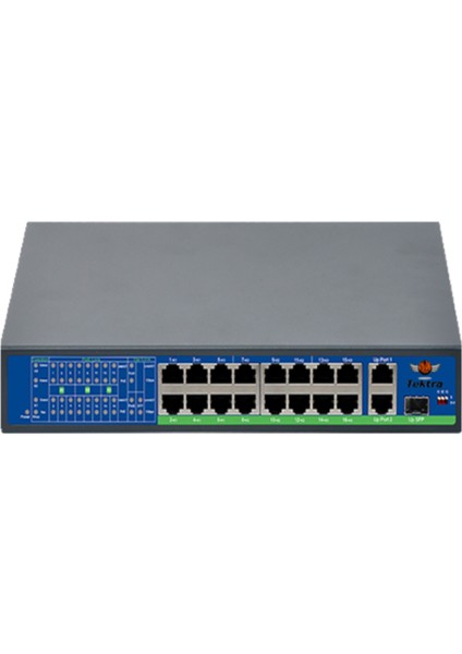 16 Port + 2 Uplink Poe Switch TKS-1621GBL