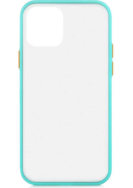 Apple iPhone 12 Pro Max Uyumlu Kılıf Mat Renkli Parmak Izi Yapmayan Özel Tasarım Fri Silikon