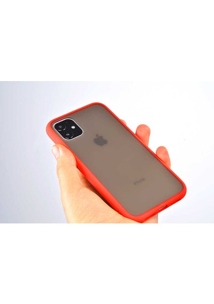 Apple iPhone 11 Pro Uyumlu Kılıf Mat Renkli Parmak Izi Yapmayan Özel Tasarım Fri Silikon