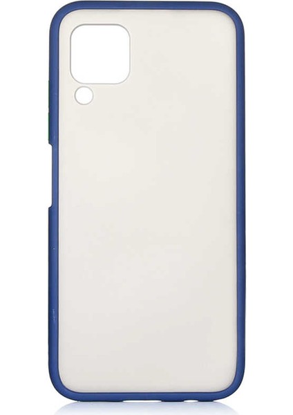 Huawei P40 Lite Uyumlu Kılıf Mat Renkli Parmak Izi Yapmayan Özel Tasarım Fri Silikon Kapak