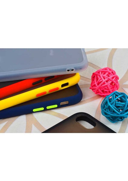 Redmi Note 8 Uyumlu Kılıf Mat Renkli Parmak Izi Yapmayan Özel Tasarım Fri Silikon