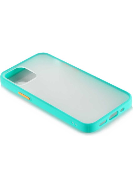 Apple iPhone 12 Uyumlu Kılıf Mat Renkli Parmak Izi Yapmayan Özel Tasarım Fri Silikon