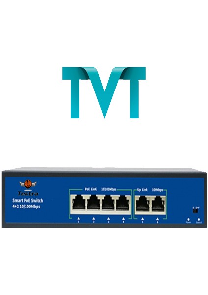 4 Port + 2 Uplink Poe Switch TKS-0420GBL-A