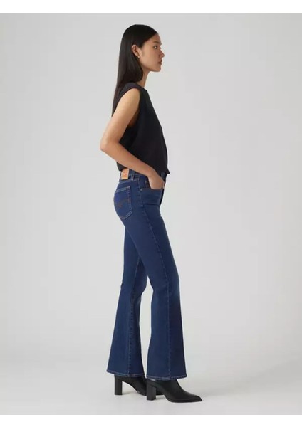 Kadın 725 Yüksek Bel Bootcut Jeans Kot Pantolon - 18759-0196