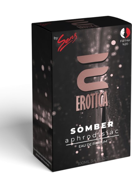 Somber Aphrodisiac By Sens Edp 50 Ml. For Her Afrodizyak Etkili Kadın Parfüm
