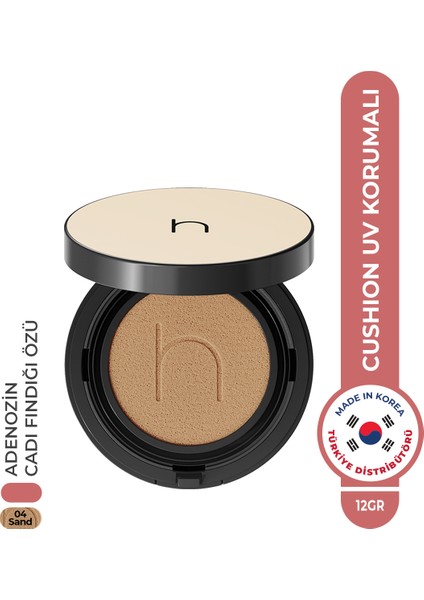 Vegan Işıltı Etkili Uv Korumalı Nemlendirici Kore Fondöten SPF50+ Pa++++ 12gr