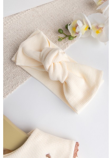 Kare Mendil Yakalı %100 Pamuk Kalp Nakışlı Bandanalı Kız Bebek Elbise Dogumğünü Özelğün Takım fırsatları