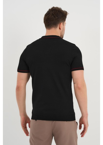 Resort Yaka Triko T-Shirt fırsatları