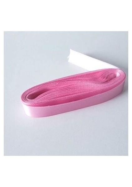 Nedi Saten Kurdele Pembe 2cm 10MT - 2 Adet